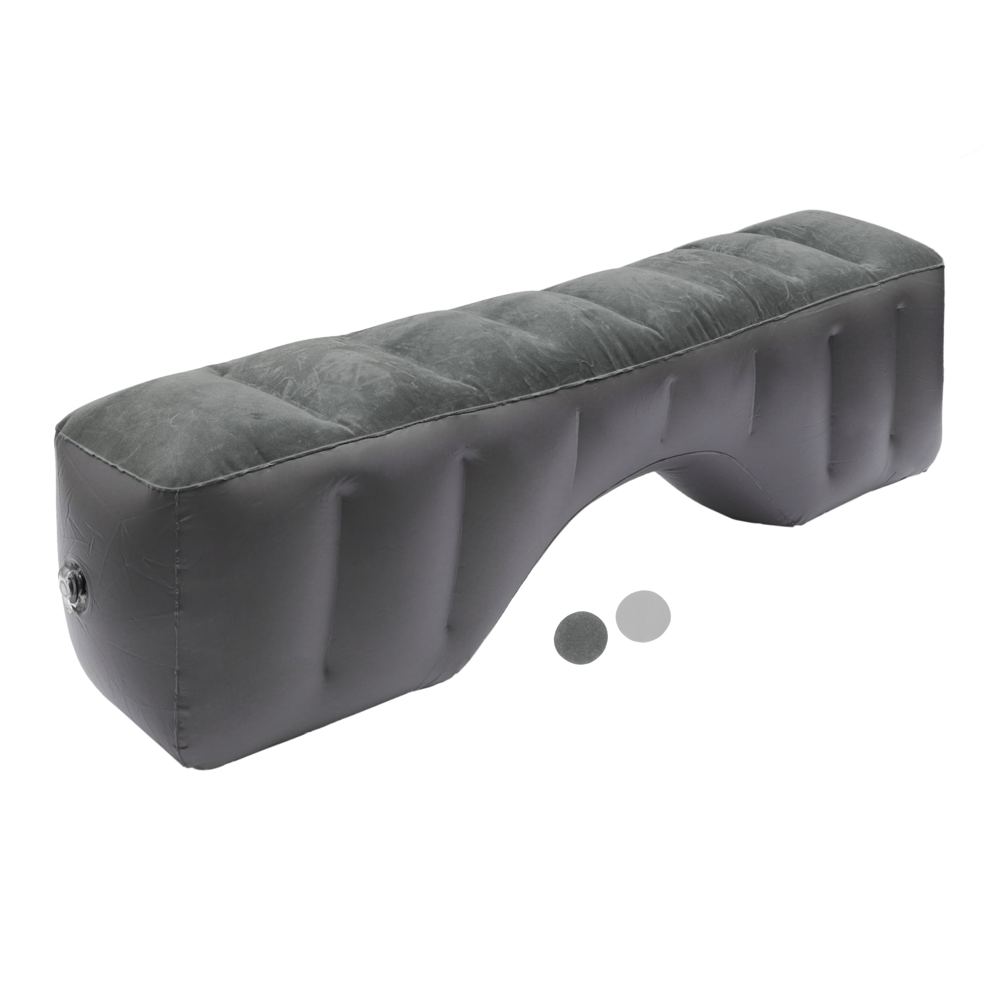 Unique Bargains Car Mattress Sleeping Mat Comfortable Rear Seat Air Bed Pad for Napping Travel Gray
