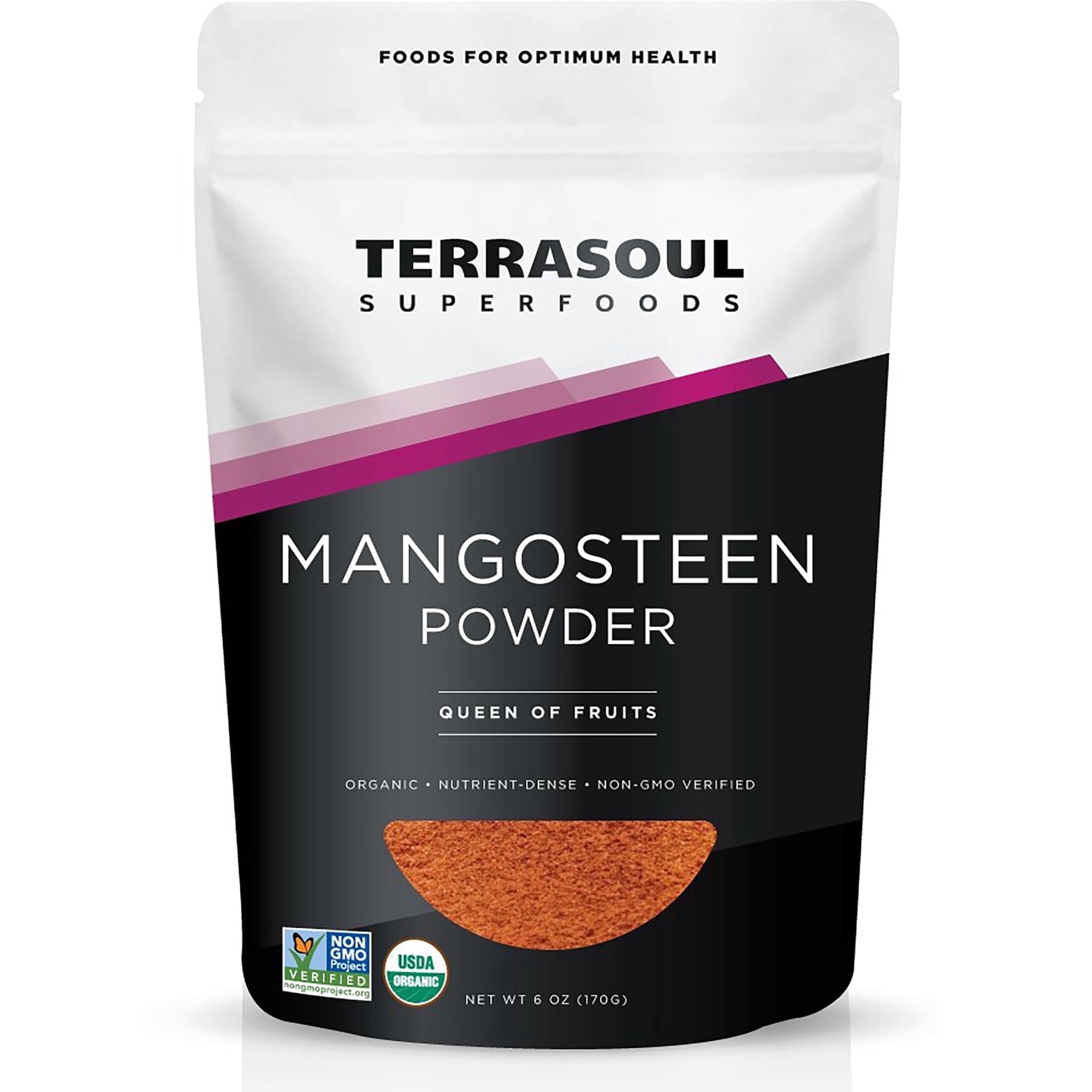 Terrasoul Superfoods Organic Mangosteen Fruit Powder, 6 Oz