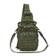 thumbnail image 1 of Bolso bandolera de pecho, bolso de hombro con bolsillo personal, bolso de hombro para trekking Verde, 1 of 9