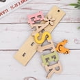 thumbnail image 2 of CIMAXIC 1PC Easter English Letters Decor Wooden English Letters Crafts Easter Letters Design Craftwork Creative Simple Easter Letters Desktop Ornaments for Home Party Bar Decor Easter Style, 2 of 4