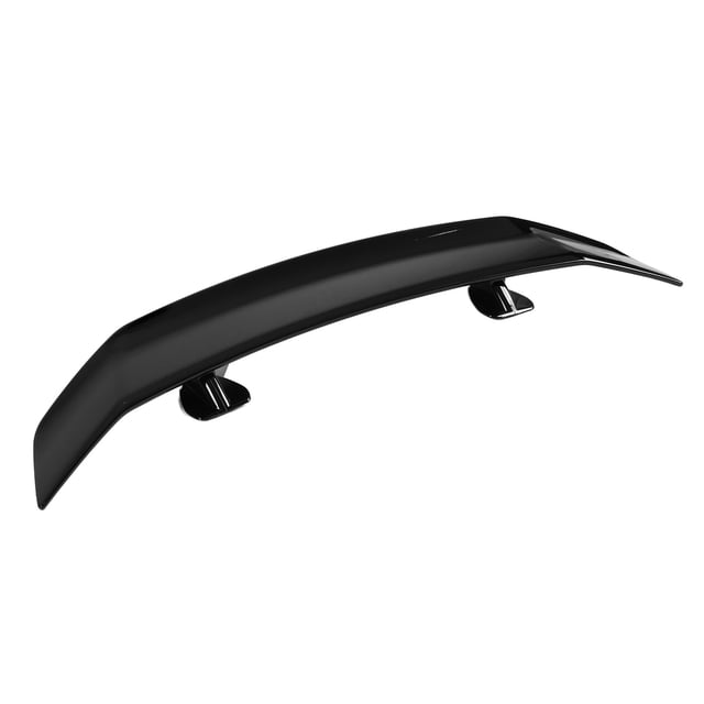 Trunk Spoiler, Reliable ABS Aerodynamic Univeral Rear Wing For Sedan Car Modification Glossy Black,Carbon Fiber Style,Matte Black