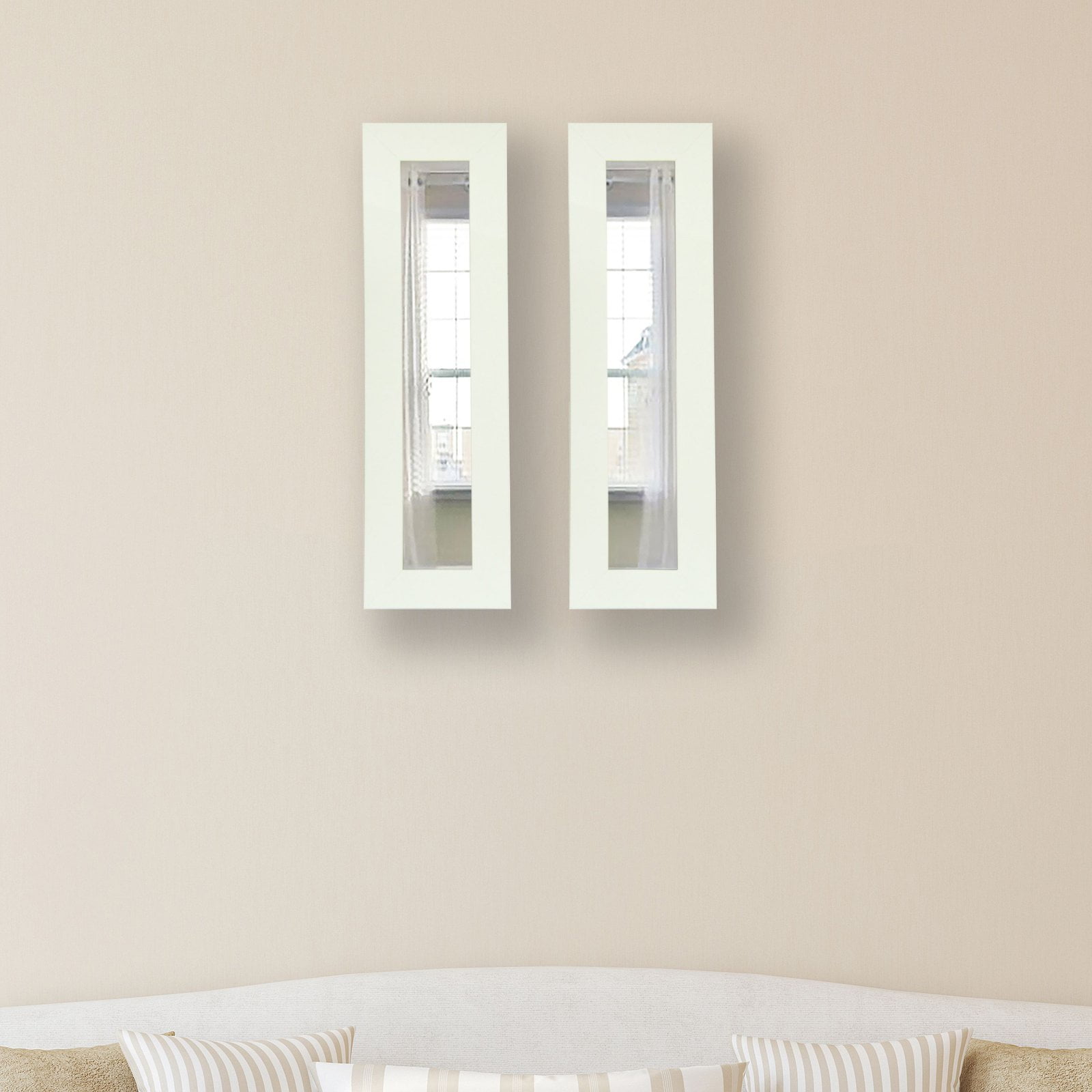 Rayne Mirrors Molly Dawn Wide Satin Wall Mirror