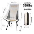 thumbnail image 5 of Fauteuil Inclinable Pliant Portable Chaise Lune d'Extérieur avec Oreiller Chaise de Pêche d'Extérieur Chaise Lune Fauteuil Inclinable Chaise Pliante d'Extérieur, 5 of 5