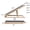 39" X 15" Solid Wood (NATURAL), variant on (upgraded) Dog Stairs for Small Dogs and Cats, Dog Ramp for Couch and Bed