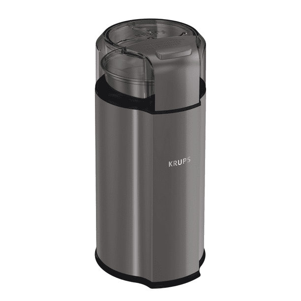 KRUPS Silent Vortex Electric Coffee and Spice Blade Grinder, Grey