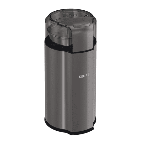 KRUPS Silent Vortex Electric Coffee and Spice Blade Grinder  Grey  GX332B50