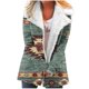thumbnail image 2 of Puntoco Abrigo Mujer Halloween Impreso Moda Manga Larga Bolsillo Compuesto Felpa Botón Abrigo Manga Larga Sin Sombrero Casual Abrigo/Chaqueta Liquidación Puntoco Puntoco-1, 2 of 5