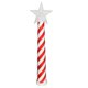 thumbnail image 2 of Adorno de luces nocturnas para decoración navideña, varita luminosa con estrellas, varita LED con purpurina y rayas rojas y blancas, adorno festivo para fiestas en casa, árbol, regalo para niños, ador, 2 of 7