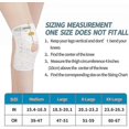 thumbnail image 4 of Knee Brace With Side Stabilizers For Meniscal Tear Knee Pain Acl Mcl Arthritis Injuries Recovery, Breathable Adjustable Knee Support-white, 4 of 4