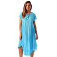 thumbnail image 2 of Riviera Sun Dress Dresses for Women (Turquoise, 1X), 2 of 4