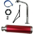 thumbnail image 3 of High Performance Exhaust System Muffler for GY6 50cc Scooter Moped TaoTao Jonway Kymco 139QMB Blue, 3 of 3