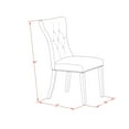 thumbnail image 6 of East West Furniture Ferris 7-Piece Wooden Dining Set in Jacobean/Dahlia Purple, 6 of 10