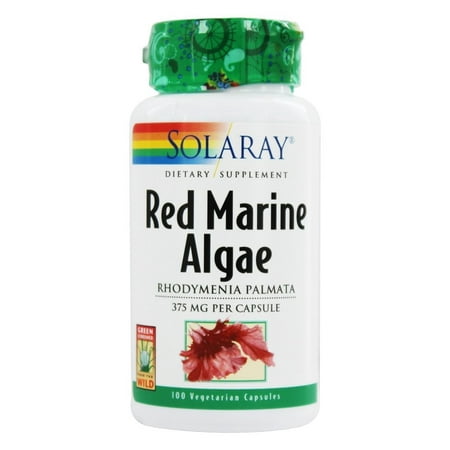 Solaray - Red Marine Algae - 100 Capsules (Best Red Marine Algae Supplement)