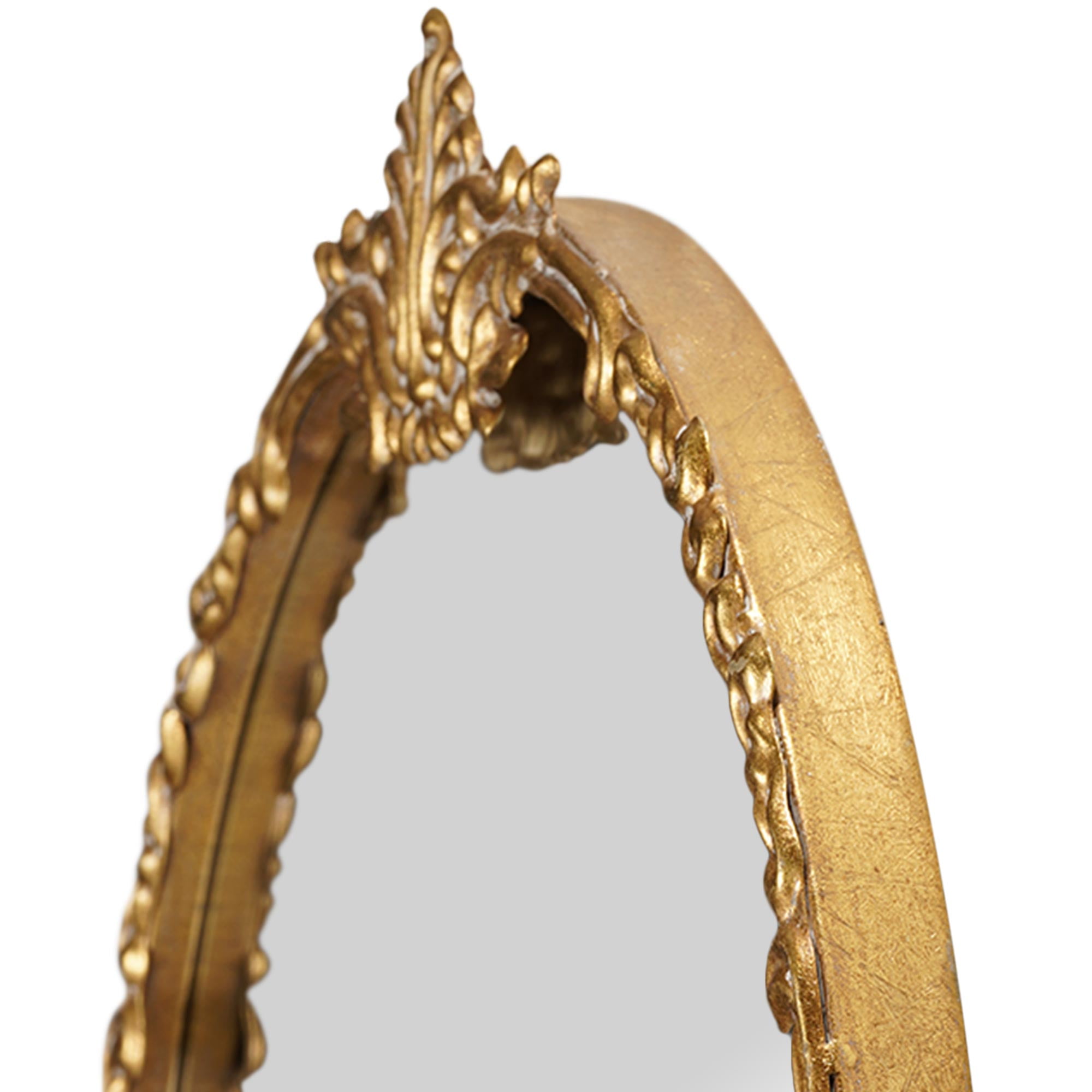 Beautiful Round Ornate Gold Frame Mirror 24" by Drew Barrymore