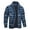 navy, variant on LEEYNEER Mens Sherpa Fleece Lined Plaid Flannel Shirts Jackets Casual Thermal Button Up Jackets Winter Warm Work Coat Outwear