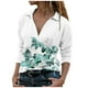thumbnail image 1 of Camisas Para Mujer Camisetas de Gran Tamaño Manga Larga Moda Cuello Vuelto Estampado Camiseta Informal Blusa Odeerbi ODB134867, 1 of 5