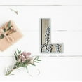 thumbnail image 4 of Wood Flower Decoration Carved Letter Crafts Decoration Home Kitchen Wedding Wall Decoration Pendant, Xinsrenus Under $5! Wood Flower Decoration Carved Letter, 4 of 4
