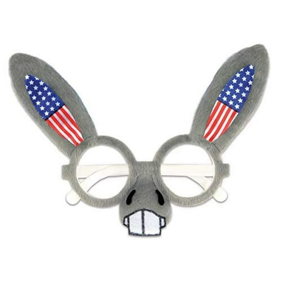 Patriotic Donkey Glasses- 1 pc.
