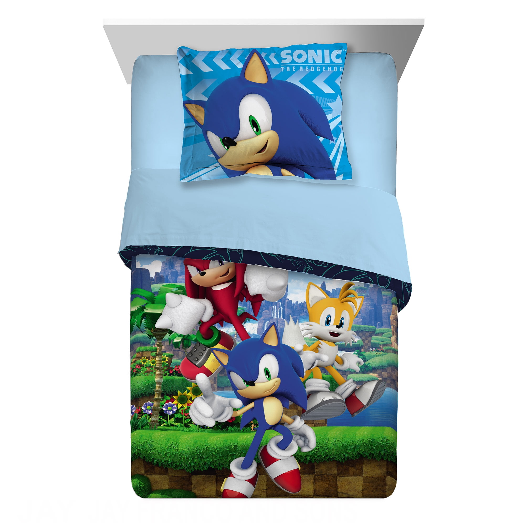 Mario Sonic Angry Birds Sheets Pillowcase nEw VIDEO GAMES BED SHEETS SET 