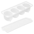 thumbnail image 4 of ColoMX Girds Soporte para huevos Contenedor Caja de almacenamiento de huevos Bandeja para huevos a prueba de fugas Caja para huevos encurtidos, 4 of 7