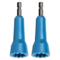 thumbnail image 1 of Torcedora de alambre, herramienta para torcer alambre, torcedora, conector de alambre giratorio con portabrocas de 1/4 de pulgada, paquete de 2, (azul), 1 of 4
