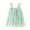 r-268Green98, variant on MEZZALL Toddler Girls Sleeveless Floral Spaghetti Dress Dance Party Dresses Stylish Kids Crew Neck Solid Color Child Sundress
