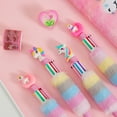 thumbnail image 3 of MasteelfCA 4Pcs Colorful Ballpoint Pen Writing Pen Colorful Pen for Girls Cute Pens, 3 of 9