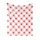 thumbnail image 2 of Manta de franela para sofá, manta de San Valentín, manta de forro polar suave y acogedora con corazones rojos, ideal para sofá, cama y descanso, ideal como regalo para niños., 2 of 6