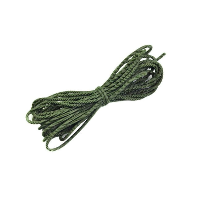 facefd Bandeau Élastique 2.8mm Porte-Queue de Cheval Matériel Attaches Cheveux 50m Vert Armée