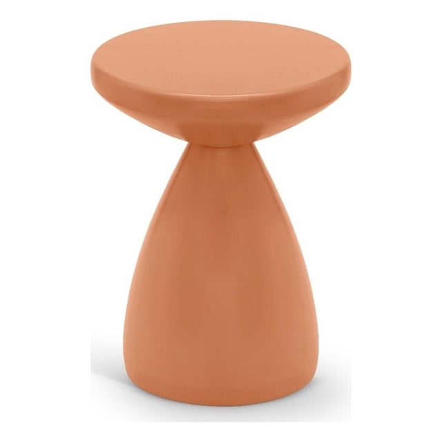 Meridian Furniture Anika Salmon Iron Side Table
