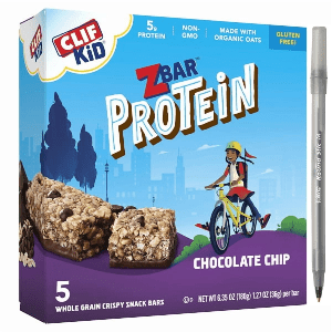 Zbar Protein Chocolate Chip Snack Bars With Pan