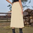 thumbnail image 5 of DailyTrove Women's Denim Cargo Midi Skirt - Casual Daily & Outdoor Wear, Versatile for Errands & Adventures, 5 of 6