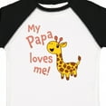 thumbnail image 4 of Inktastic My Papa Loves Me- Cute Giraffe Boys or Girls Toddler T-Shirt, 4 of 5