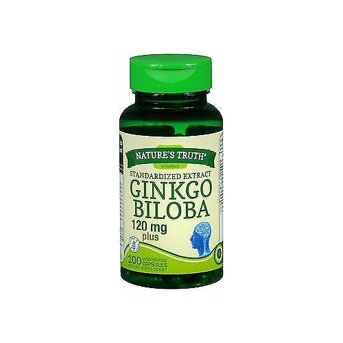 Nature's Truth Gingko Biloba w/ Bacopa Monnieri Extract, 100ct, 5Pack
