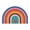 Multicolor-1B-home supplies, variant on LEFTHIGH Home Rainbow Decor Door Mat Multicolor 16x24in Rubber Non Slip Absorbent Washable Bedroom Bathroom Floor Rug Holiday Gift