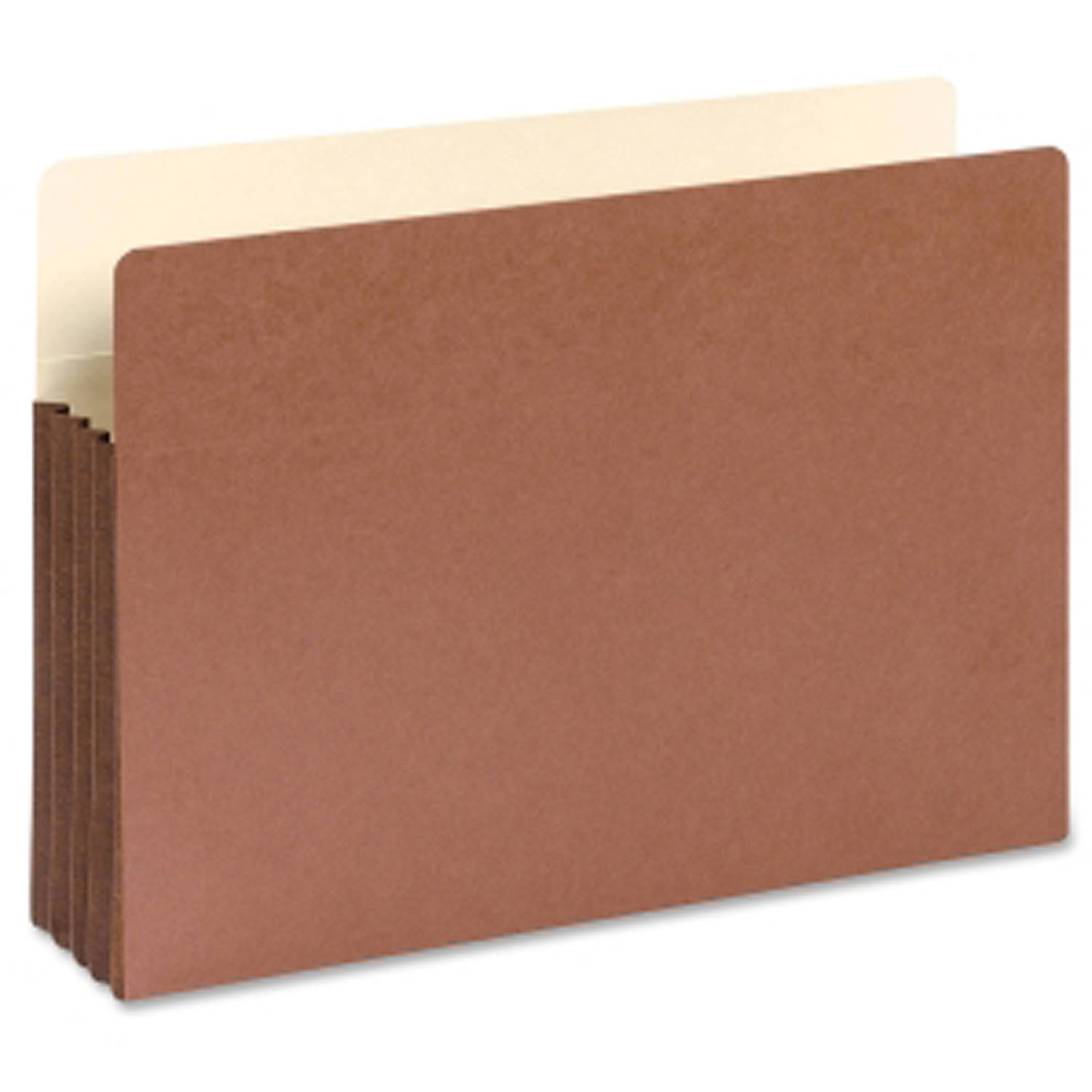 Smead Redrope File Pockets 3.5" Fully-Lined Gusset 10/BX Legal (74264)