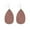 esrring 838, variant on Hypoallergenic Surgical Steel Earrings for Sensitive Ears Leather Several Drops Teardrop Earrings Ladies Gift Jewelry for Women Wedding Gifts for Birthday Anniversary for Her