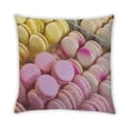 thumbnail image 2 of Ahgly Company Foods Macarons Oreiller Extérieur 18 Pouces par 18 Pouces, 2 of 6