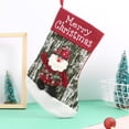 thumbnail image 1 of Agiferg Christmas Decorations Christmas Sock Gift Bag Red Santa Claus, 1 of 4