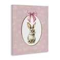 thumbnail image 2 of Stupell Industries Cottage Ribbon Border Bunny Canvas Art, 16 x 20, by Christine Simpson Art, 2 of 8