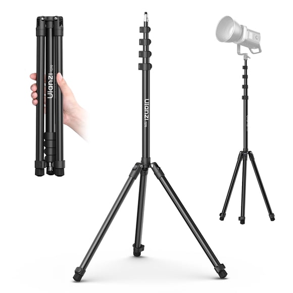 ULANZI T270 Light Stand - 8.8FT/270cm Adjustable Photography Light Stand Tripod, Aluminum Portable Studio Lighting Stand for Softbox, LED Video Light