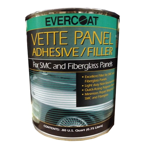 Evercoat Fibre de Verre 870 Vete Panneau Adhésif / Remplissage - Quart