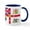 White/Navy Inside, variant on CafePress - British Empire Flag Mug - 11 oz Ceramic Mug - Novelty Coffee Tea Cup