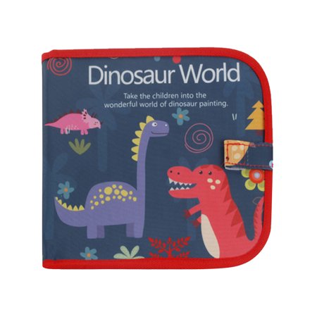 Kids Portable DIY Erasable Drawing Book Water Chalk Painting Blackboard (C)