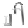 thumbnail image 4 of S SERENABLE Aquarium Lily Pipe Easy Setup Stainless Steel Sturdy Lightweight Outflow Set 12 Outlet Remove Oil, 4 of 9