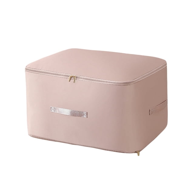 Hearth & Gear The Material For Home Textile Storage Has A Wide Range Of Uses And Is Designed To Space Blanket Storage Organizer Large Foldable Storage with Lids Cloth Container Organize 13x13 Storage