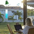 thumbnail image 4 of Wind Chime Hanging Vintage Scenic View Guesthouse Balcony Outdoor Patio Metal Wind Chime, 4 of 8
