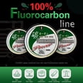 thumbnail image 2 of Línea de pesca ZUKIBO 50M100M 100% fluorocarbono Línea de fibra de carbono importada de Japón Línea de hundimiento de monofilamento de 1-25 kg Pesca en el mar, 2 of 5