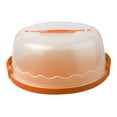 thumbnail image 3 of Luzkey Round Cake Carrier,with Lid and Handle,Fits 10" Cakes,Transport Cake Holds Pies Container,Cake Storage Container,Cake Keeper yellow, 3 of 8