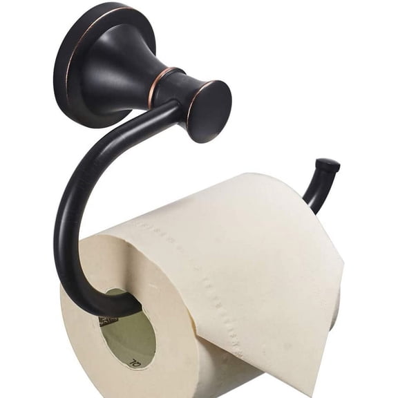 Oil Rubbed Bronze Toilet Tissue Paper Holder Oil Rubbed Bronze Bathroom Accessories Toilet roll Paper Hanger, Wall Mounted, Rustproof